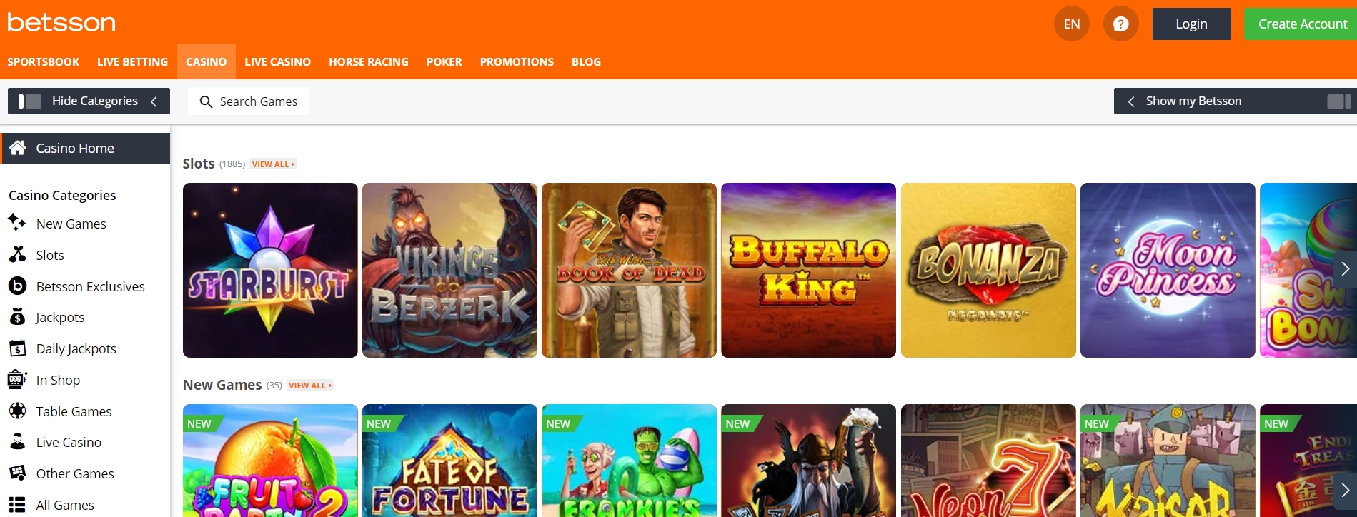 Betsson Casino 37 PL: Bonusy, Logowanie i Opinie na OnlineCasino PL24